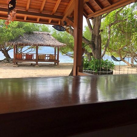 Biru Meno Beach Bungalows Gili Meno Bagian luar foto